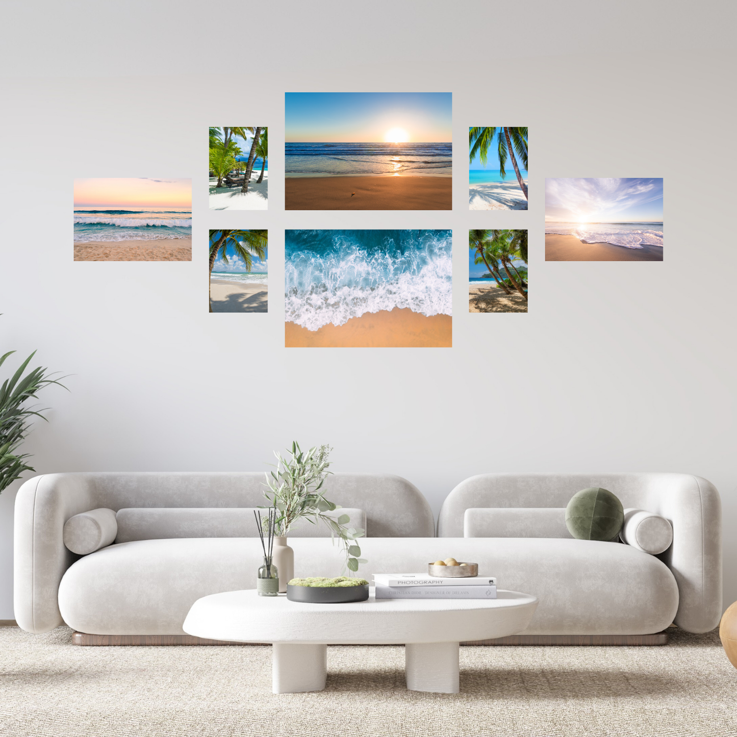 8 Piece Medium Feature Canvas Combo