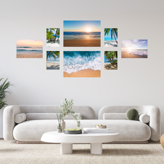 8 Piece Medium Feature Canvas Combo