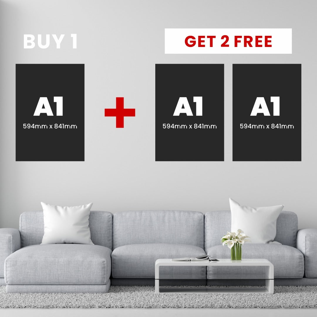 A1 - Buy 1, Get 2 FREE Canvas Deal