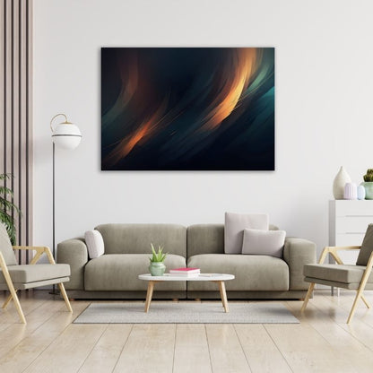 Abstract Shadow Pre-Printed Canvas