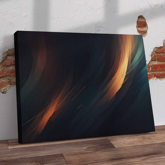 Abstract Shadow Pre-Printed Canvas