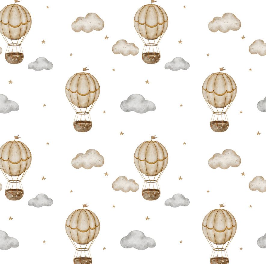 Balloon and Cloud Wallpaper
