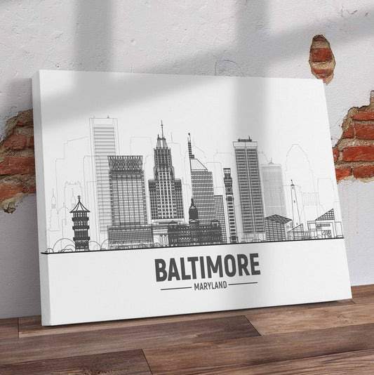 Baltimore Pre-Printed Canvas