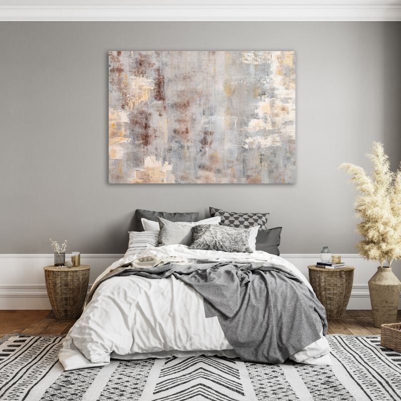 Frozen Glass Pre-Printed Canvas
