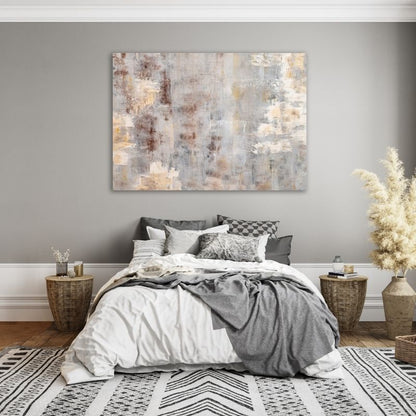 Frozen Glass Pre-Printed Canvas