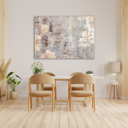 Frozen Glass Pre-Printed Canvas