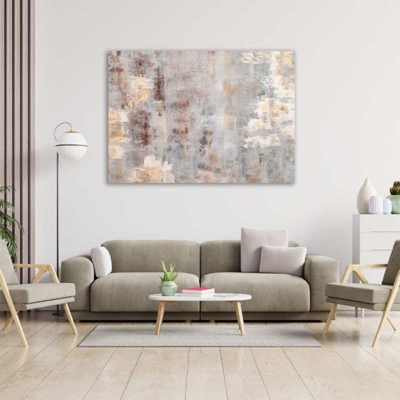 Frozen Glass Pre-Printed Canvas