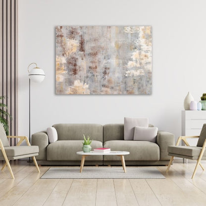Frozen Glass Pre-Printed Canvas