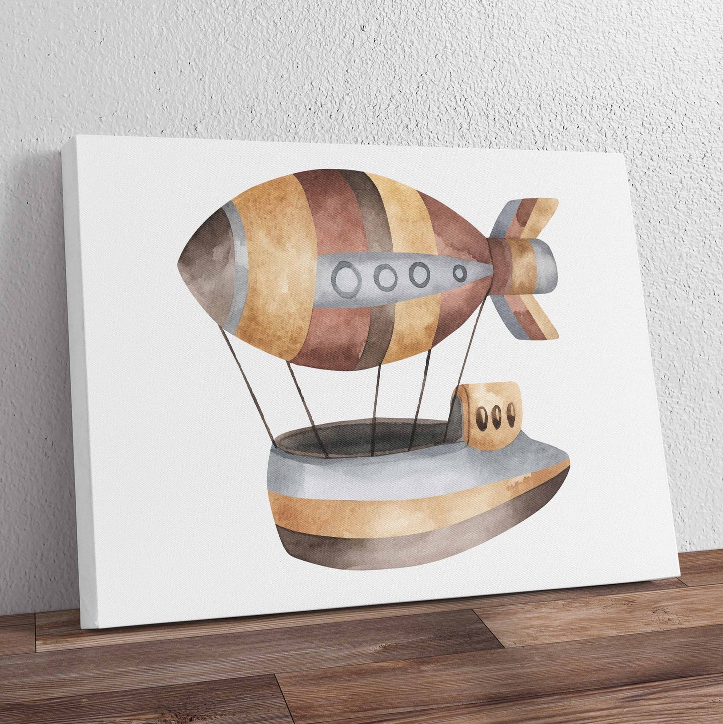 Hot Air Balloon Pre-Printed Canvas