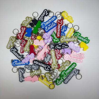 Personalised 3D Name Keychain