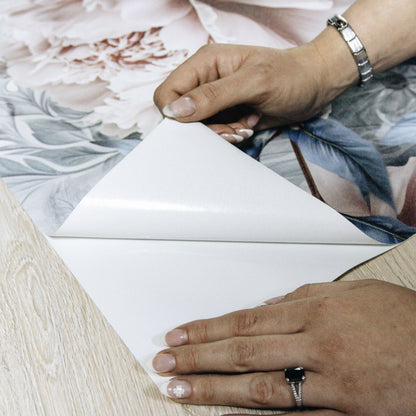 Romantic Watercolour Peony Wallpaper