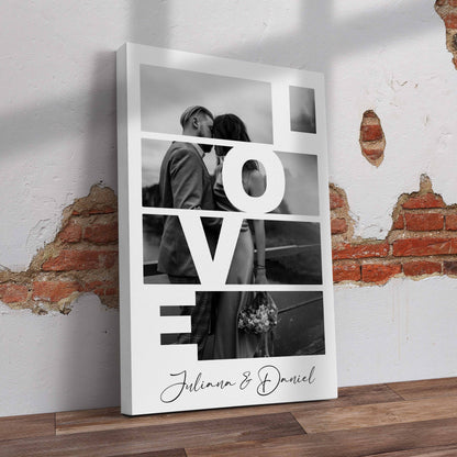 Love Collage Canvas