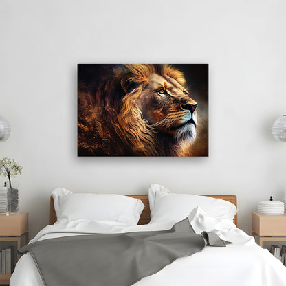 Majestic Lion Pre-Printed Canvas