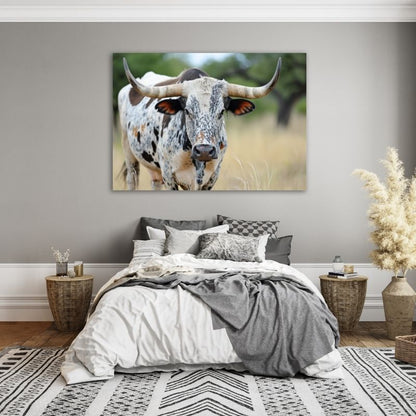 Nguni Closeup Pre-Printed Canvas