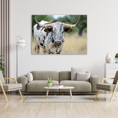 Nguni Closeup Pre-Printed Canvas