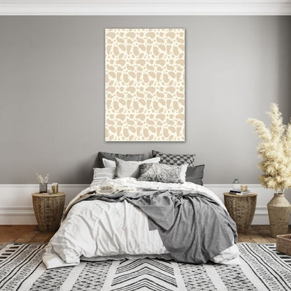 Nude Spots Pre-Printed Canvas