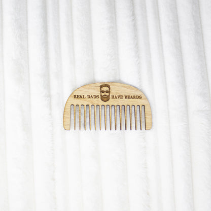 Real Dads Have Beards - Beard Comb