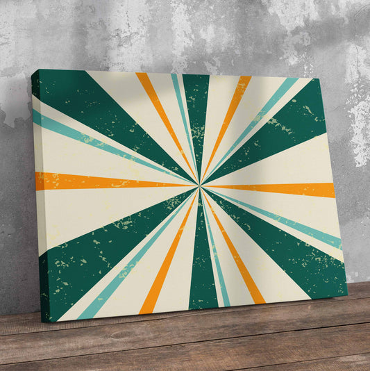 Retro Star Pre-Printed Canvas