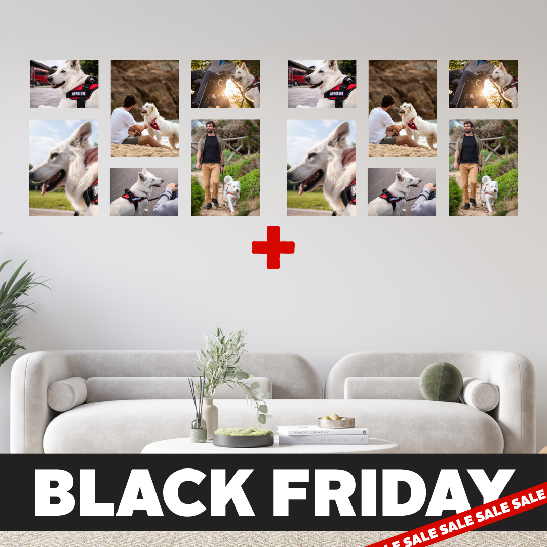 Black Friday Double Up Deal Small 6 Piece Puzzle Canvas Combo