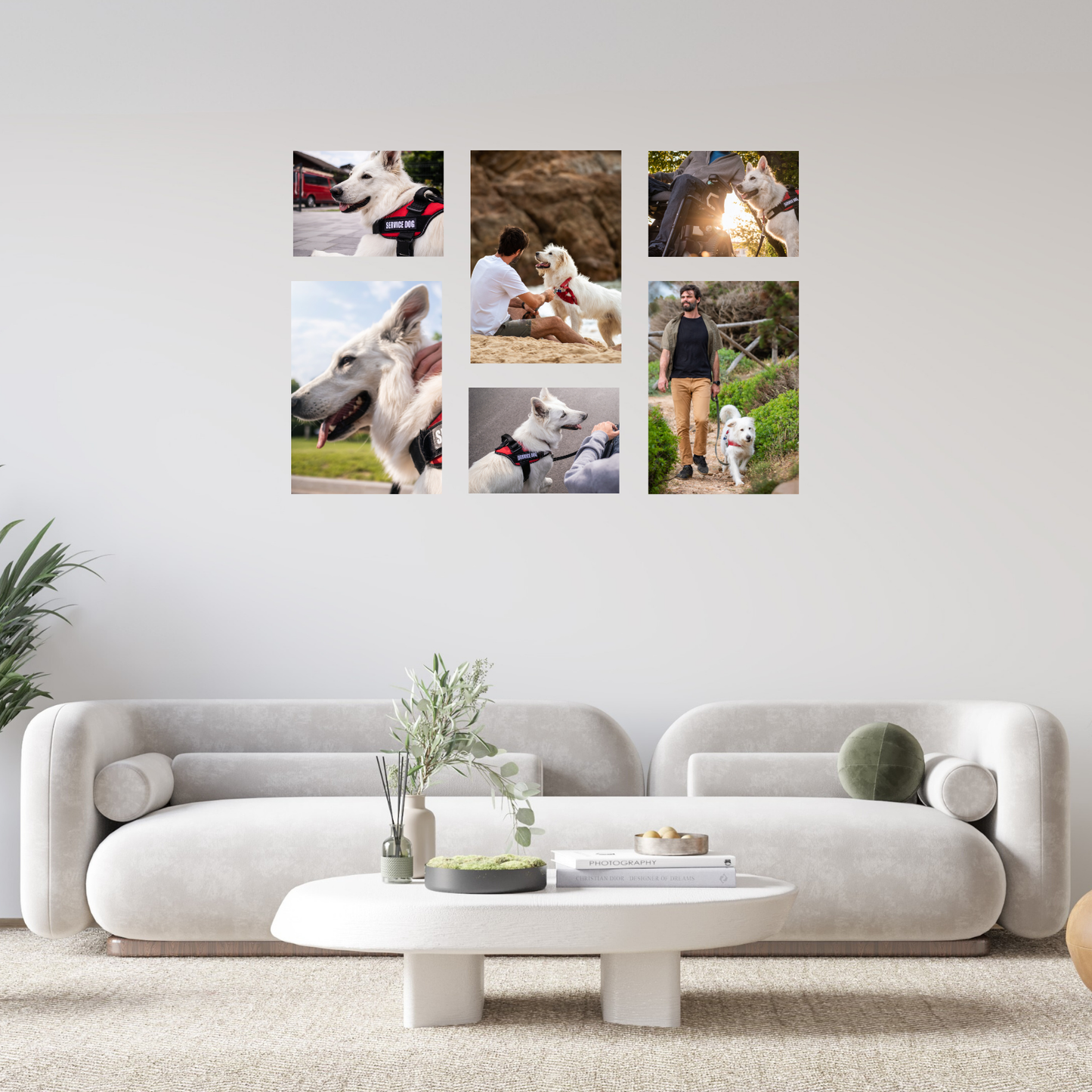 Small 6 Piece Puzzle Canvas Combo