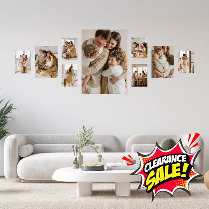 Small 9 Piece Wide Canvas Combo