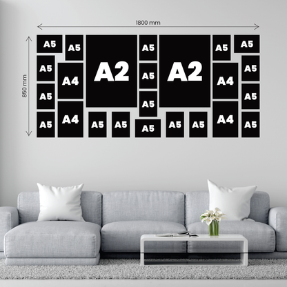 Standout 24 Piece Statement Canvas Combo
