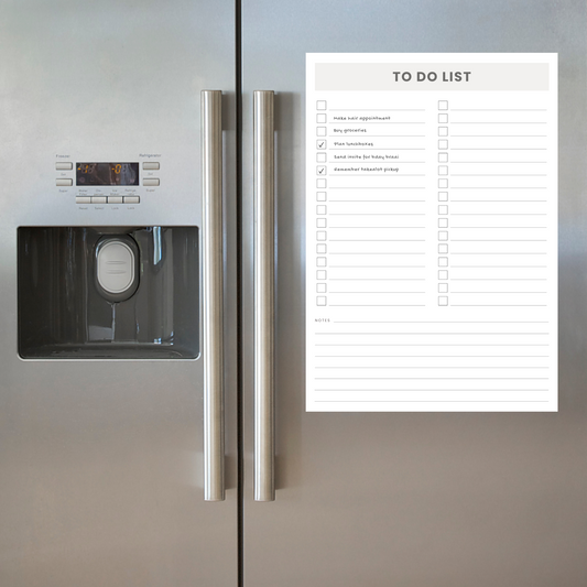 Magnetic To-Do List - A4