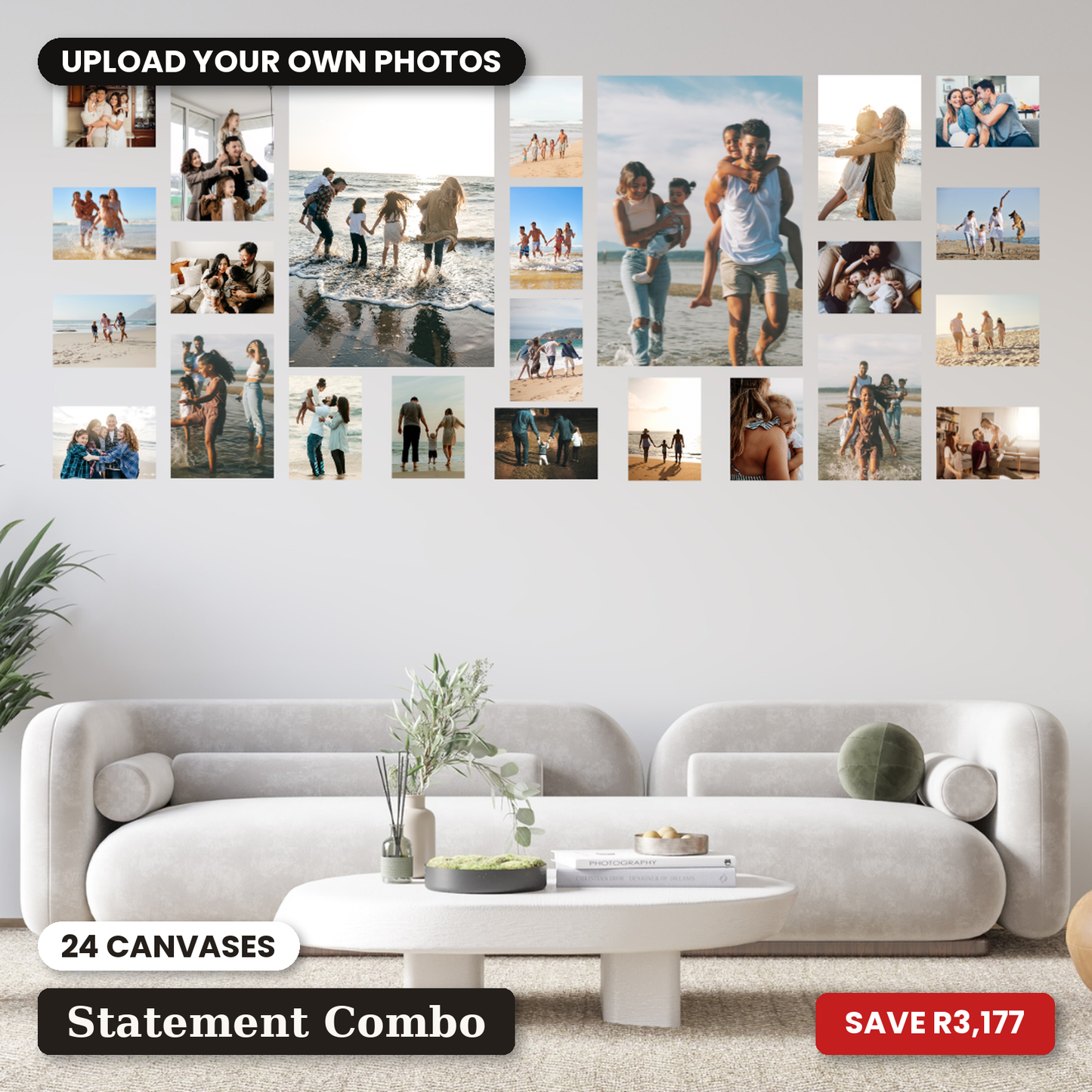 Standout 24 Piece Statement Canvas Combo