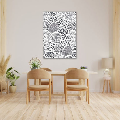 Various Animal Print Pre-Printed Canvas