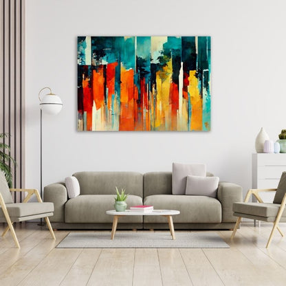 Water Colour Painting Pre-Printed Canvas