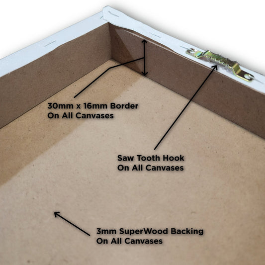 African Lion Pre-Printed Canvas - Canvas and Gifts