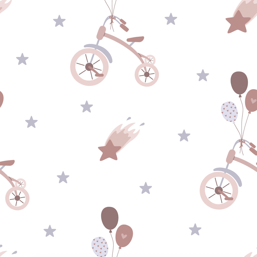 Pink Bicycle Wallpaper
