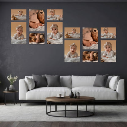 Buy 1 Get 1 Free Large 6 Piece Puzzle Statement canvas combo
