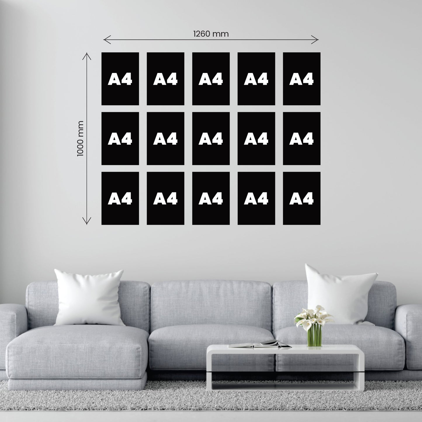 15 x A4 Feature Canvas Combo - Canvas and Gifts