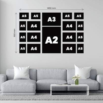 18 Piece Showcase Canvas Combo - Canvas and Gifts