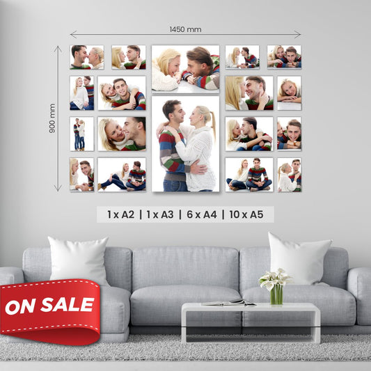 18 Piece Showcase Canvas Combo - Canvas and Gifts