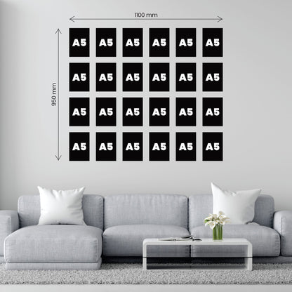 24 x A5 Feature Canvas Combo - Canvas and Gifts