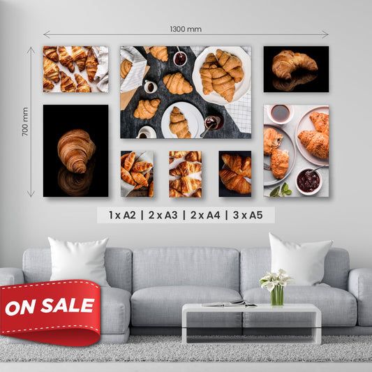 8 Piece Large Feature Canvas Combo - Canvas and Gifts