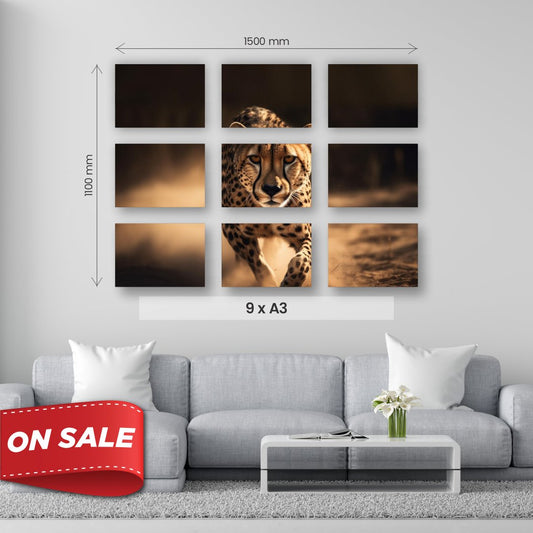 9 x A3 Feature Canvas Combo - Canvas and Gifts