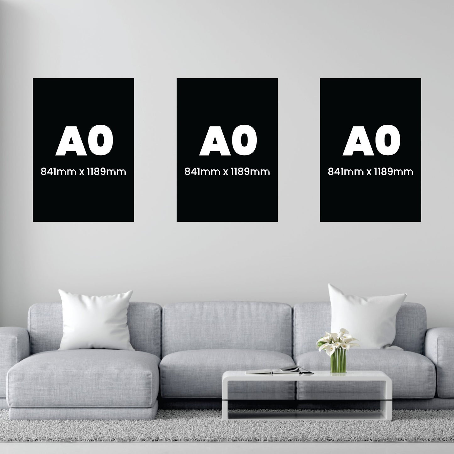 A0 Triple Canvas Combo - Canvas and Gifts