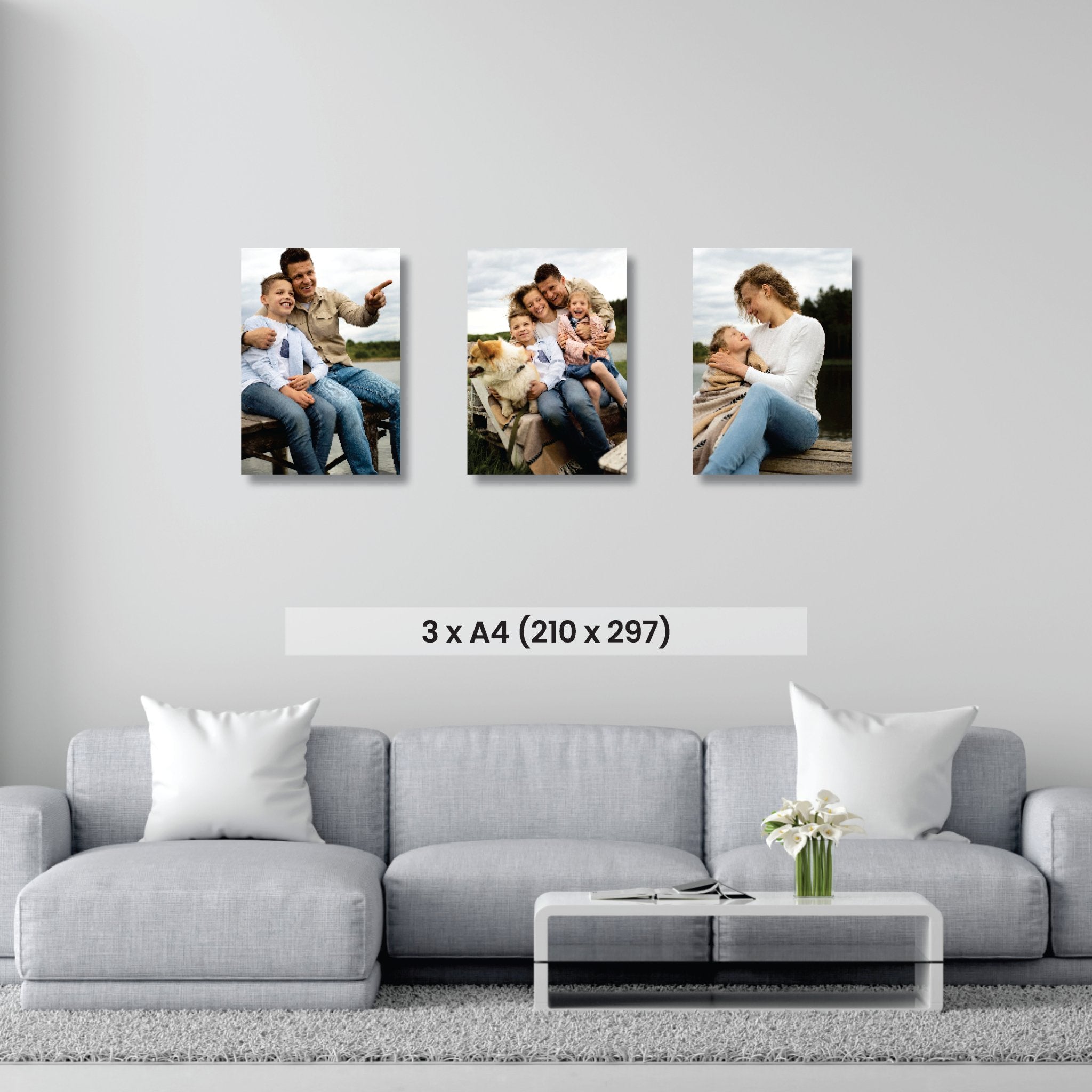 A4 Triple Canvas Combo – Canvas and Gifts