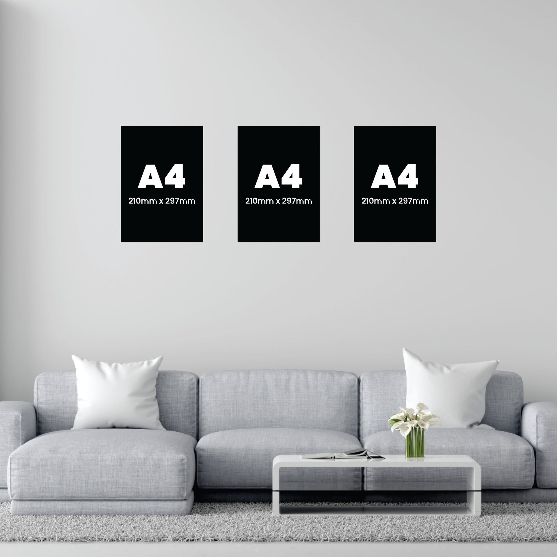 A4 Triple Canvas Combo - Canvas and Gifts