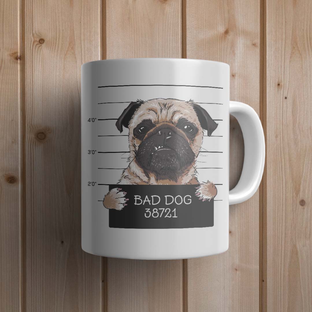 Bad dog Dog Mug - Canvas and Gifts