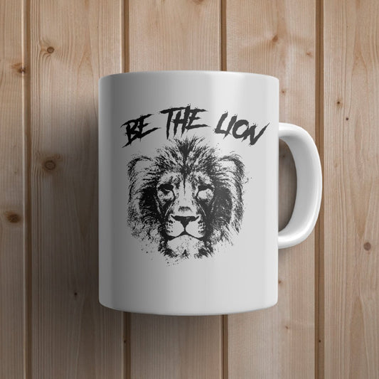 Be the lion Gym Mug - Canvas and Gifts
