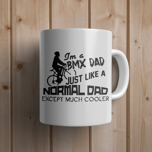 BMX Dad Cycling Mug - Canvas and Gifts