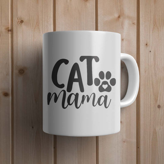 Cat mama Cat Mug - Canvas and Gifts