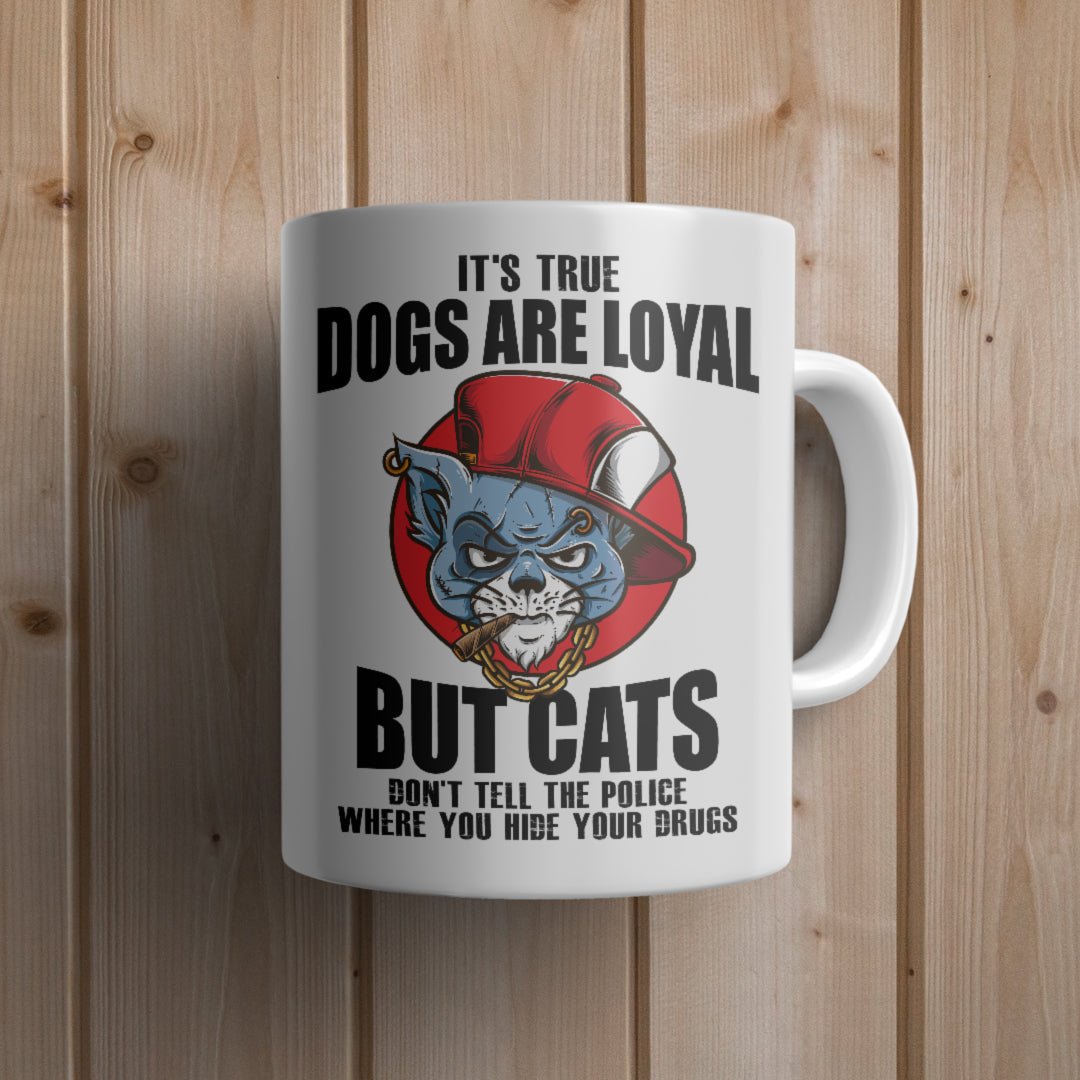 Cats dont tell Cat Mug - Canvas and Gifts