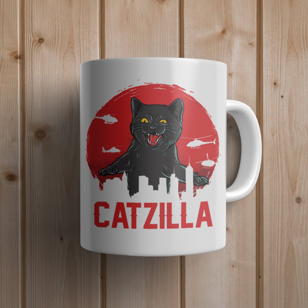 Catzilla Cat Mug - Canvas and Gifts