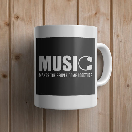 Come Together Music Mug - Canvas and Gifts