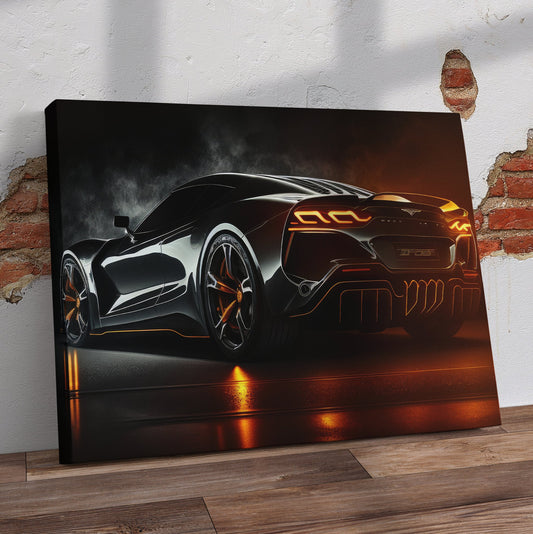 Corvette Pre-Printed Canvas - Canvas and Gifts